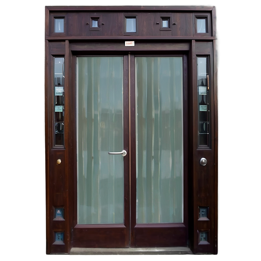 Double Glass Door Png Bhm2