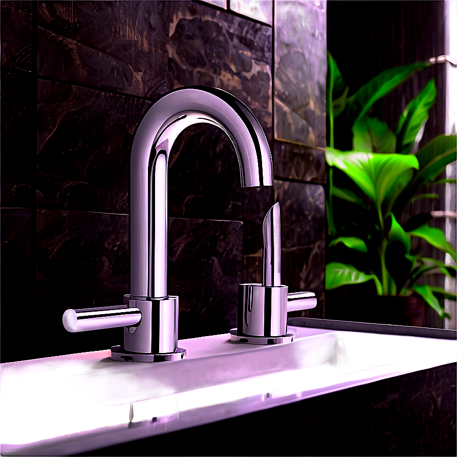 Double Handle Basin Tap Png 06262024