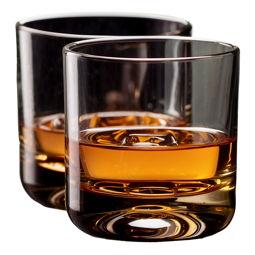 Double Old-fashioned Whiskey Glass Png Mdf