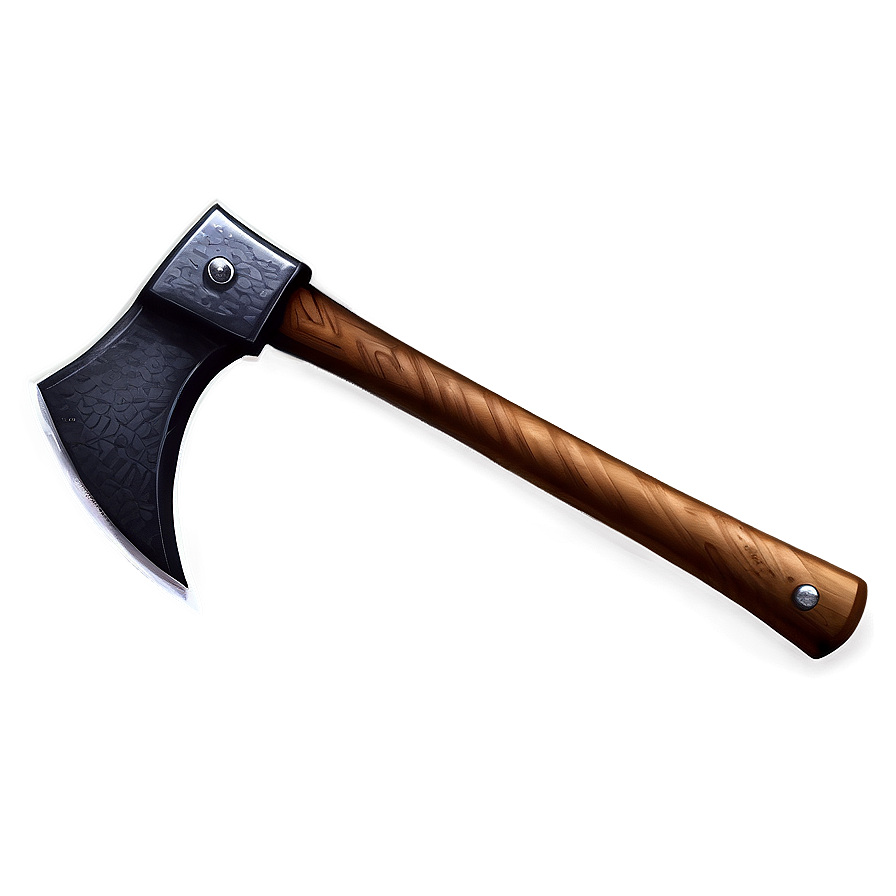 Double-sided Axe Art Png 9