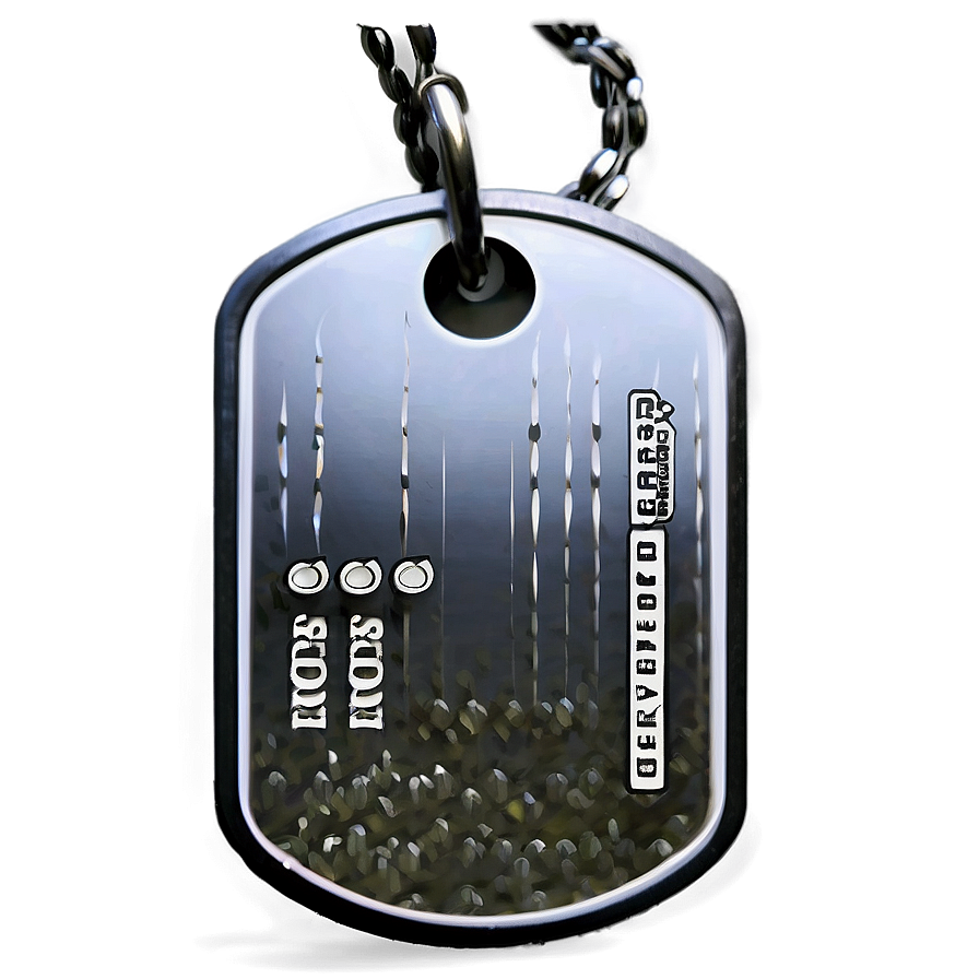 Double-sided Dog Tag Png Kxa