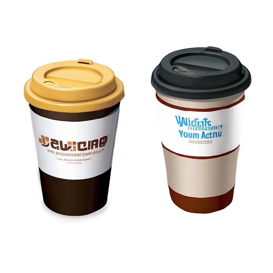 Double Wall Coffee Cup Png Gcc36