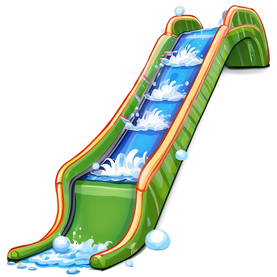 Double Water Slide Png 06122024