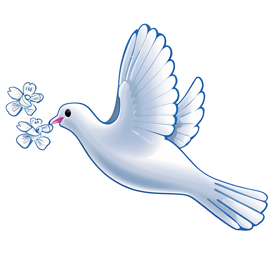 Dove Clipart For Peace Day Png 50