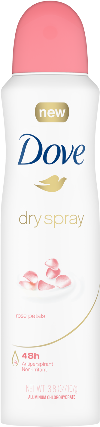 Dove Dry Spray Rose Petals Antiperspirant