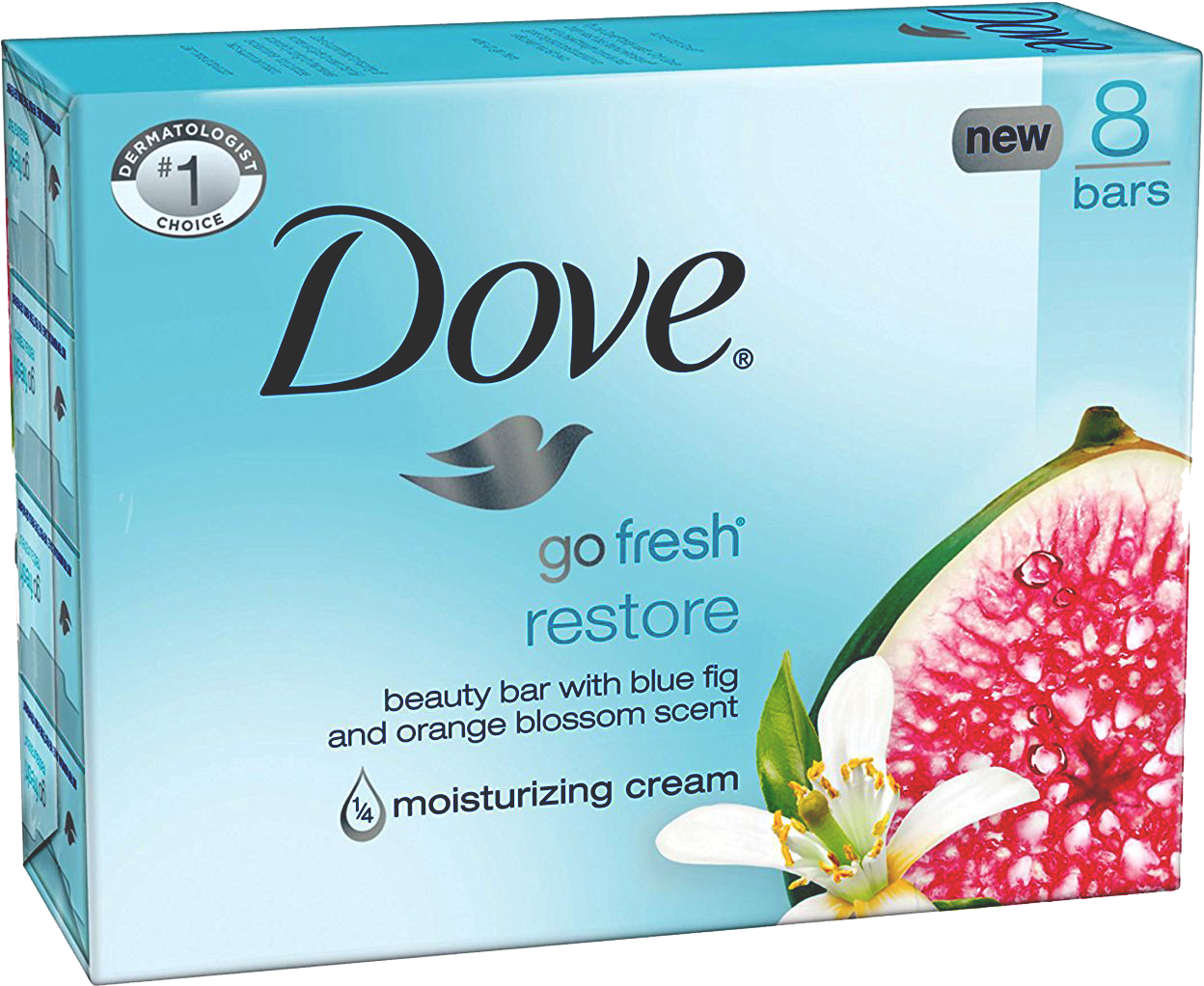 Dove Go Fresh Restore Soap Bars Packaging