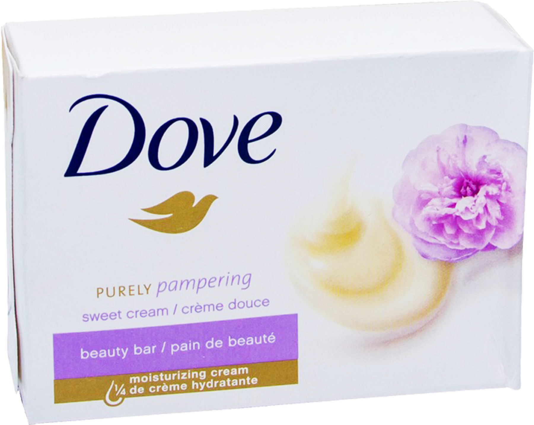 Dove Purely Pampering Beauty Bar Packaging