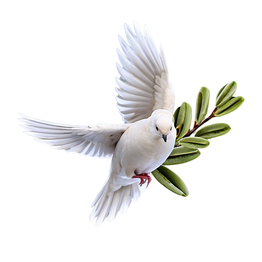 Dove With Olive Branch Png 86