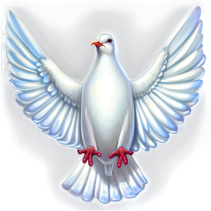 Dove With Scroll Png Mco