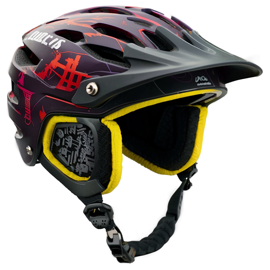 Downhill Bike Helmet Png Juq