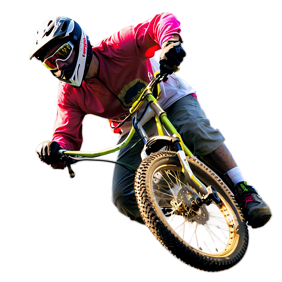 Downhill Biking Thrill Png Okb