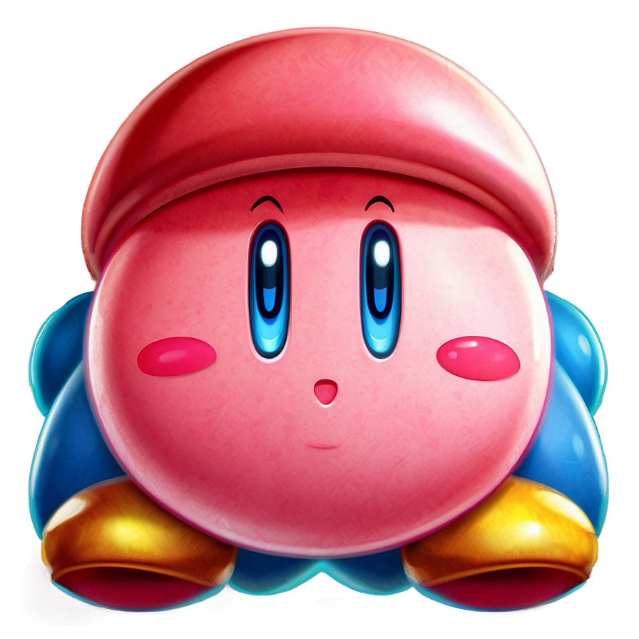 Download Kirby Blue Png - High Quality Gkk