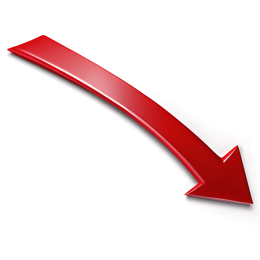 Downward Red Arrow Png Hcp