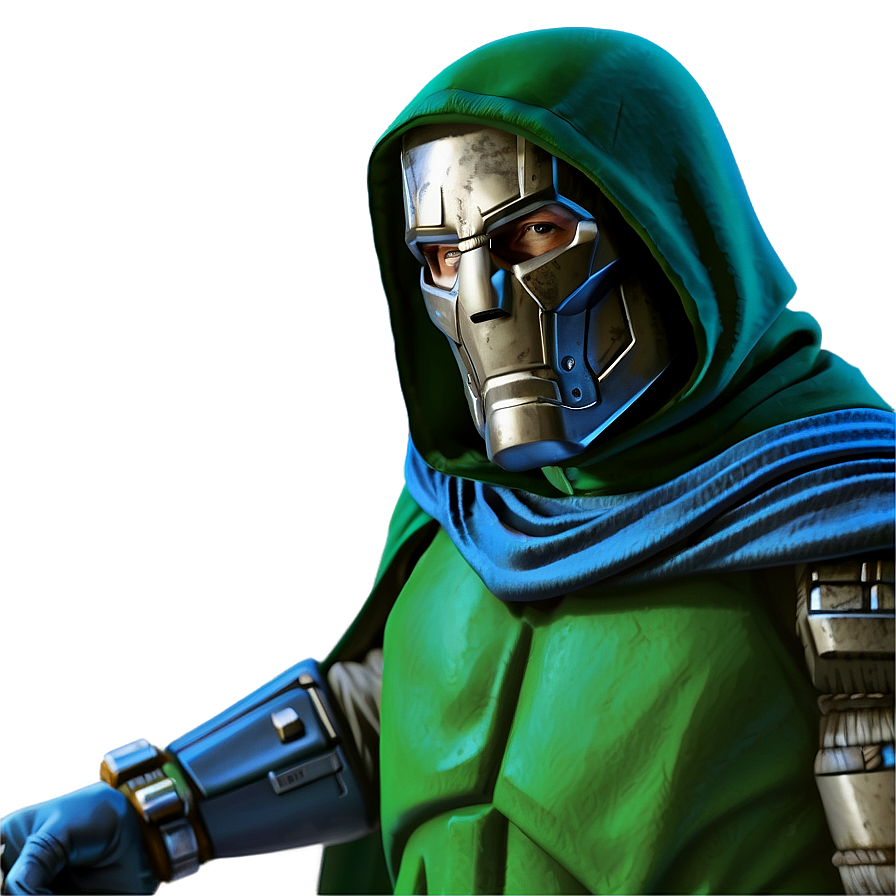 Dr Doom Marvel Character Png 06252024