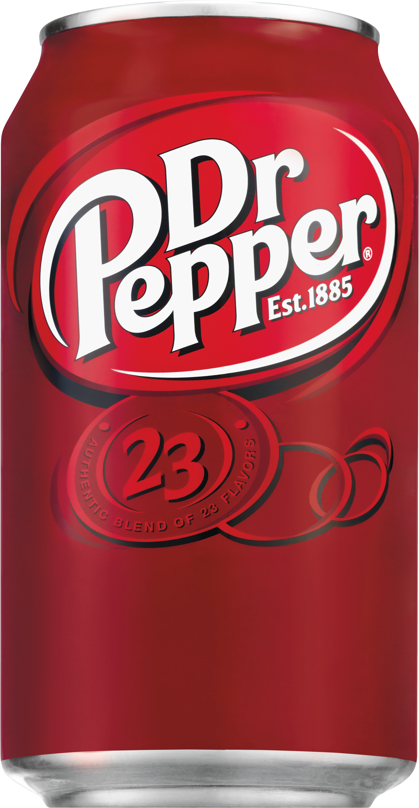 Dr Pepper Can Red Design