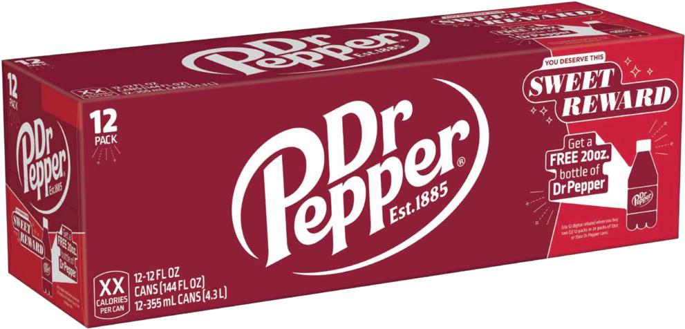 Dr Pepper12 Pack Box Promotion