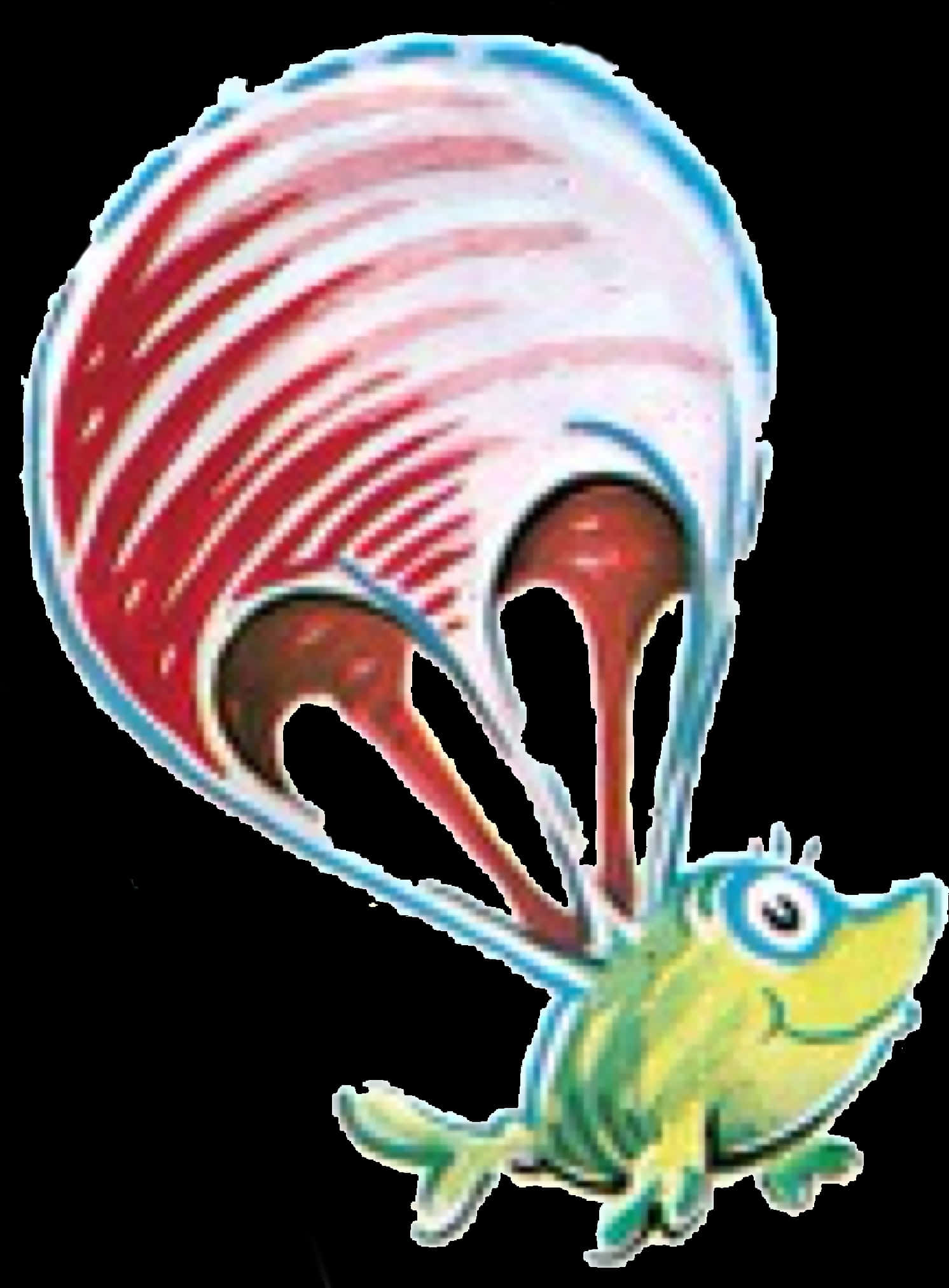 Dr Seuss Flying Fish