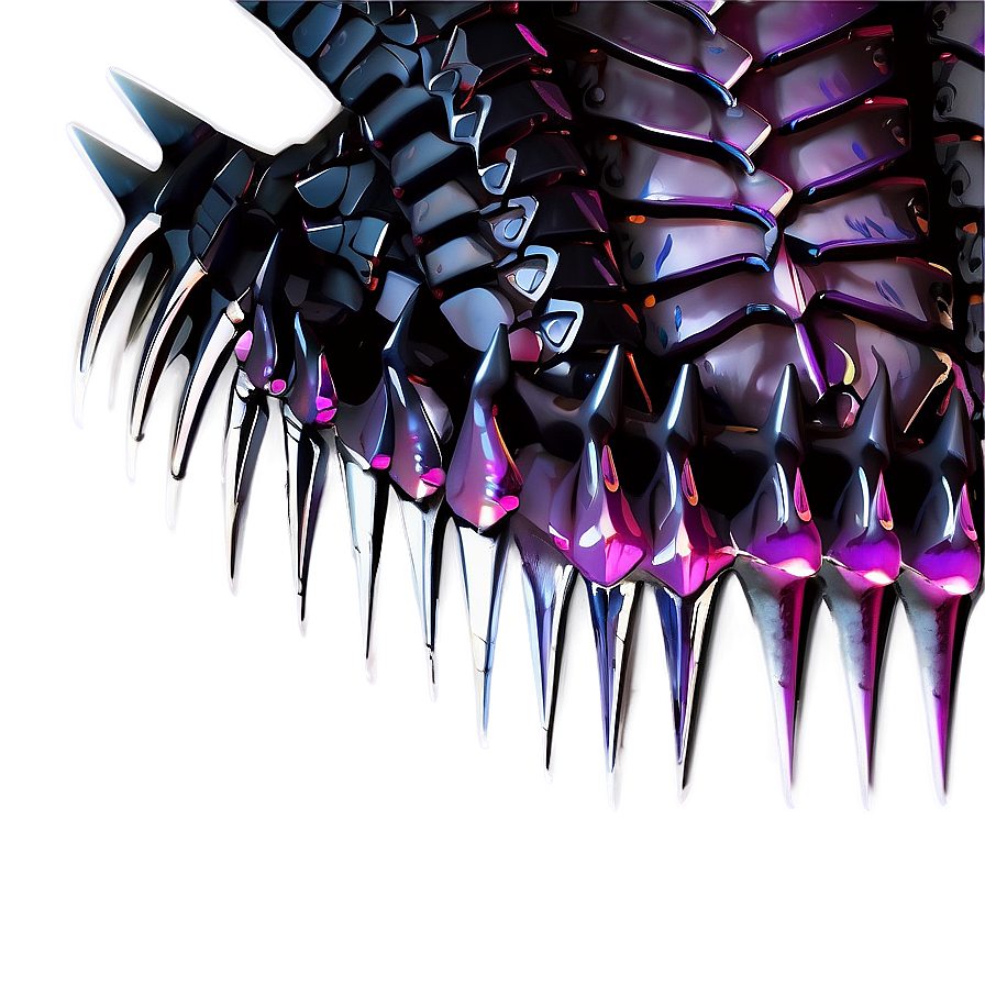 Dragon Back Spikes Png 57