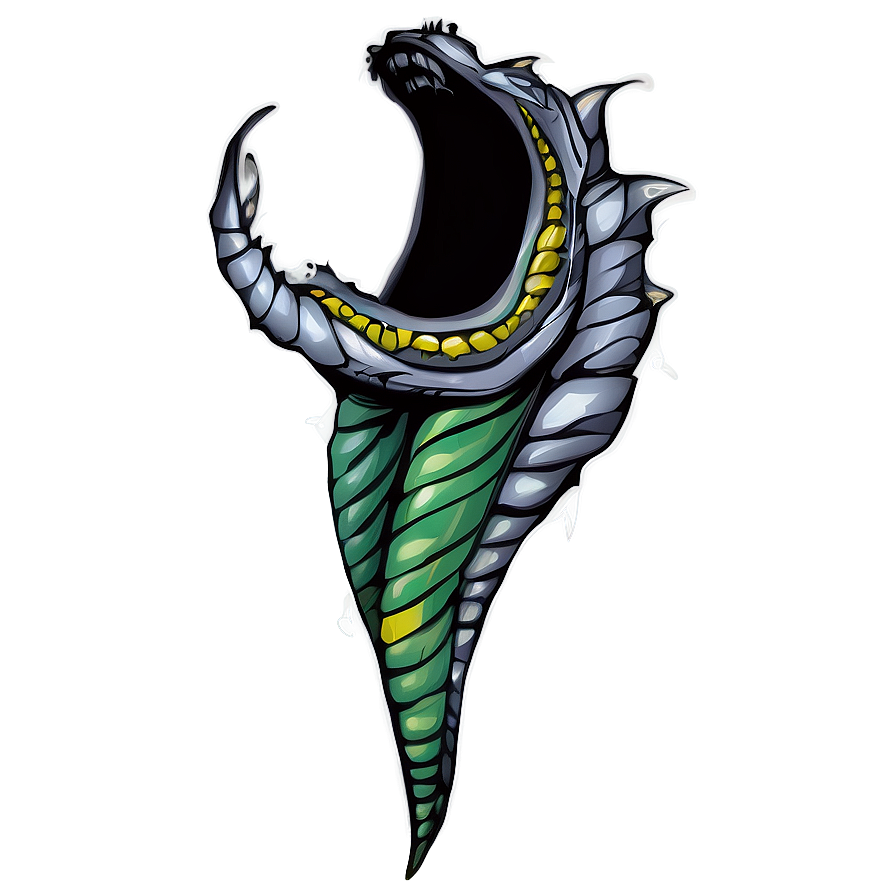 Dragon Neck Tattoo Visuals Png Kaf