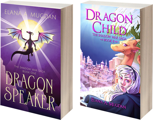 Dragon Speakerand Dragon Child Book Covers