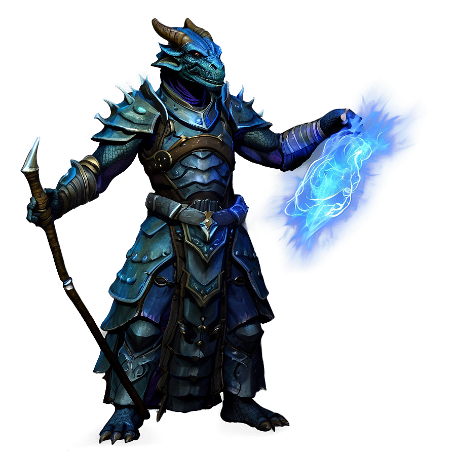 Dragonborn Wizard Png Sve26