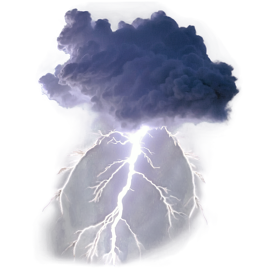 Dramatic Sky Lightning Png Oyh