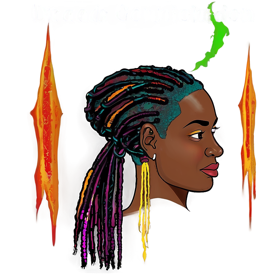 Dreads And Undercut Combination Png Yrp13