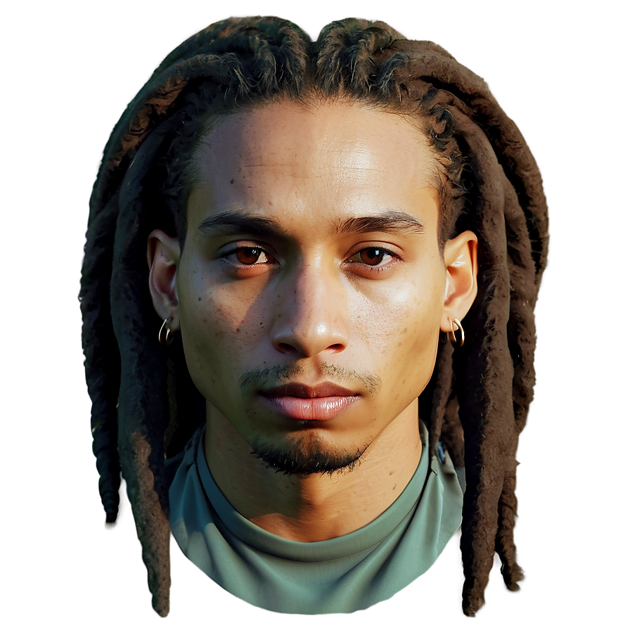 Dreads Hairstyle Evolution Png 05242024