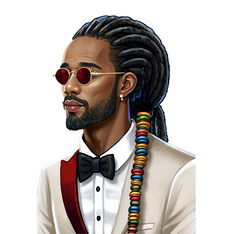 Dreads In Formal Events Png 05242024
