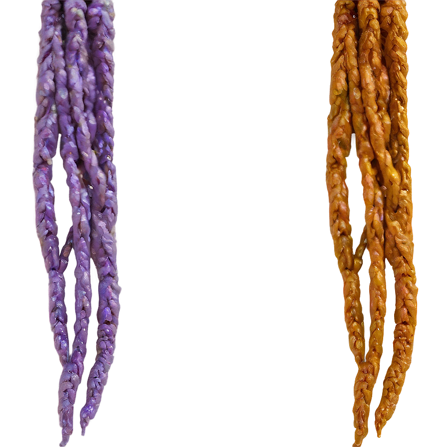 Dreads With Temporary Color Png 50