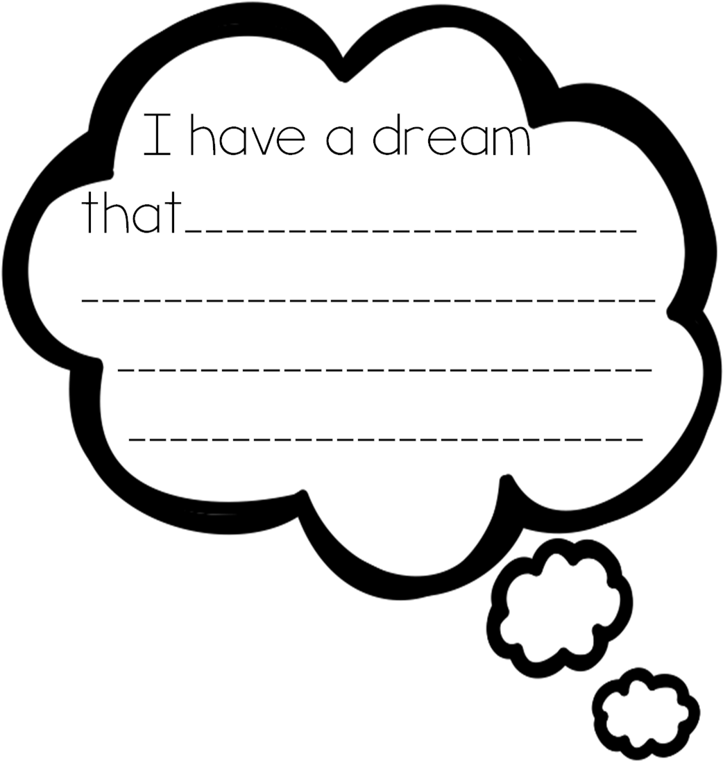 Dream Cloud Worksheet Template