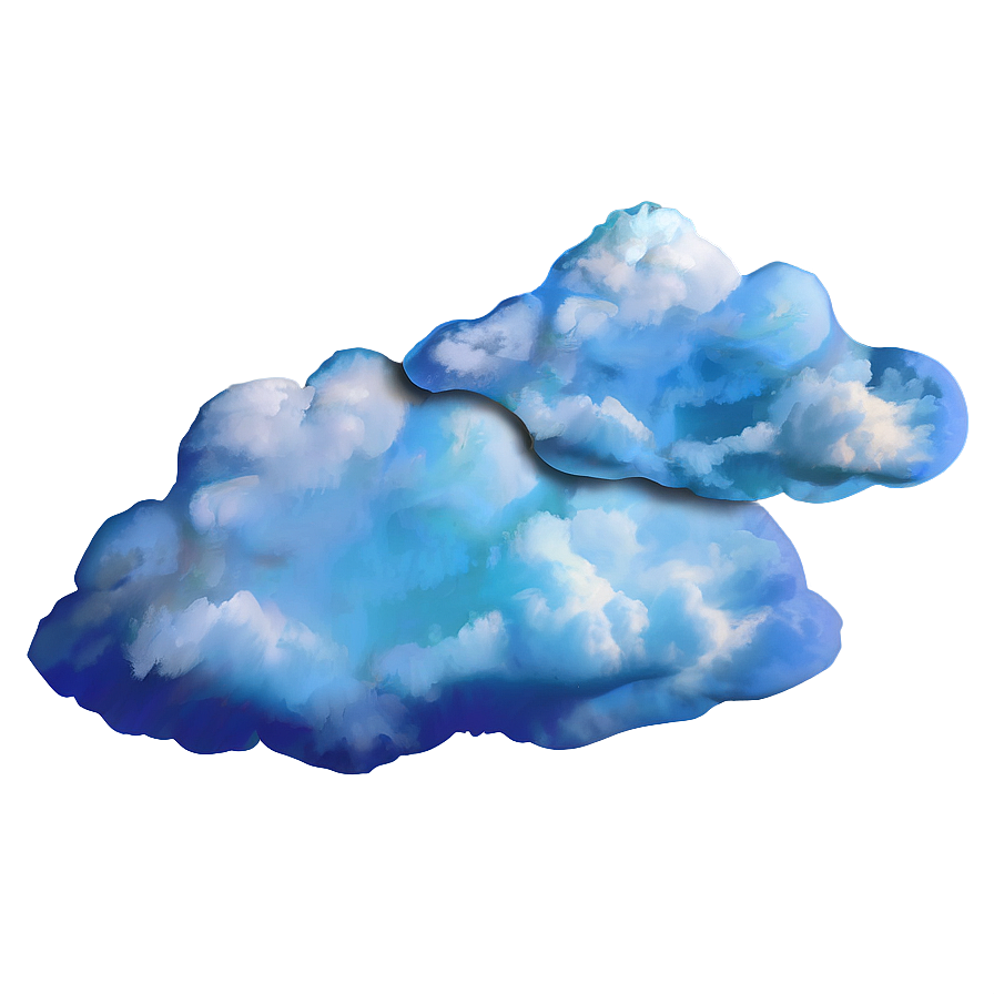 Dreamy Blue Clouds Png Ilu33