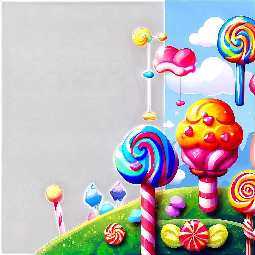 Dreamy Candy Land Landscape Png 06202024