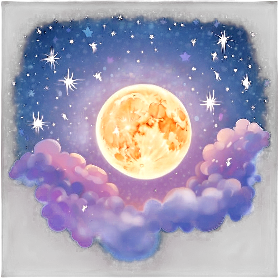 Dreamy Night Sky Png Ake96