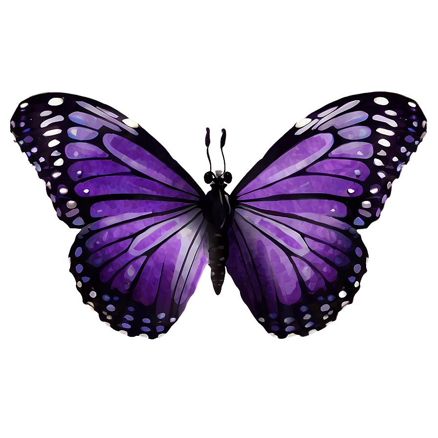 Dreamy Purple Butterfly Png Vyq45
