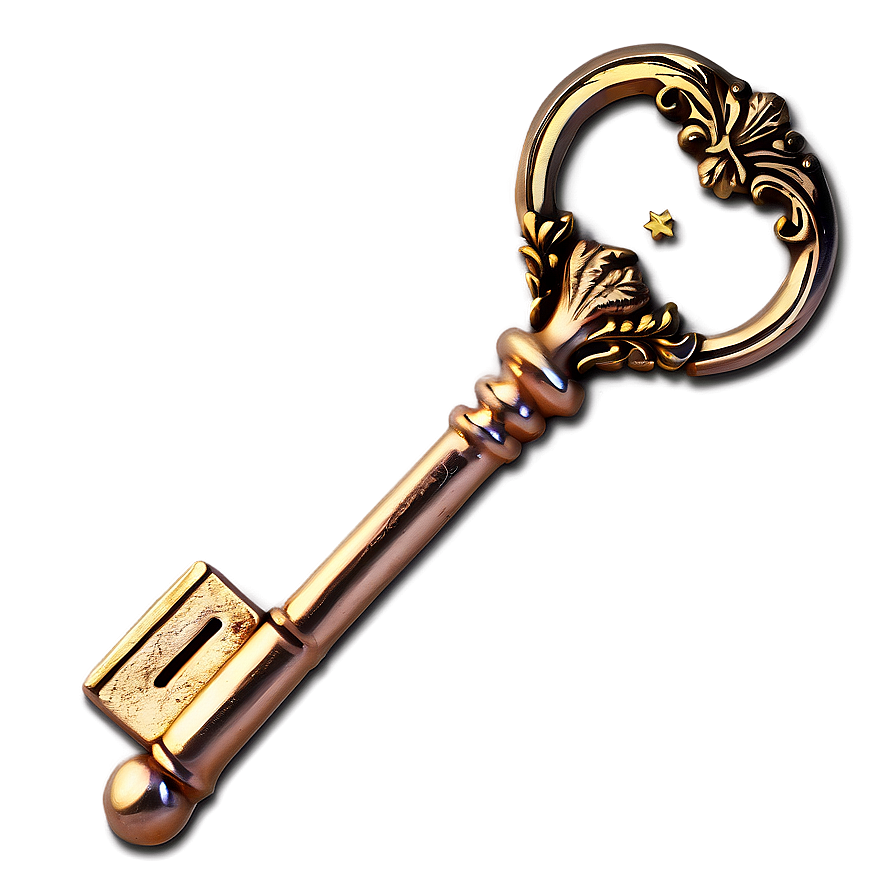 Dreamy Skeleton Key Design Png Wae