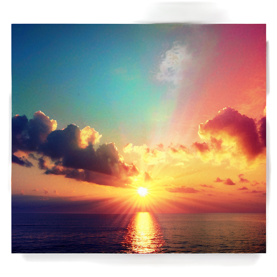 Dreamy Sunrise Horizon Png 05212024