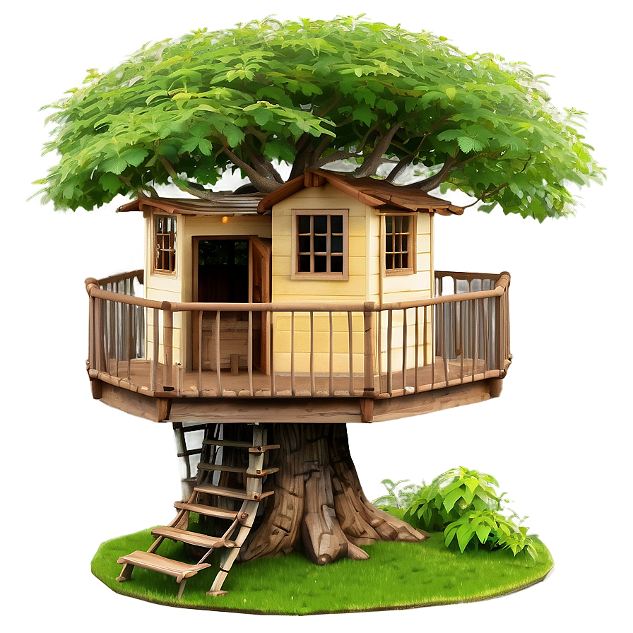 Dreamy Tree House Png Pxp