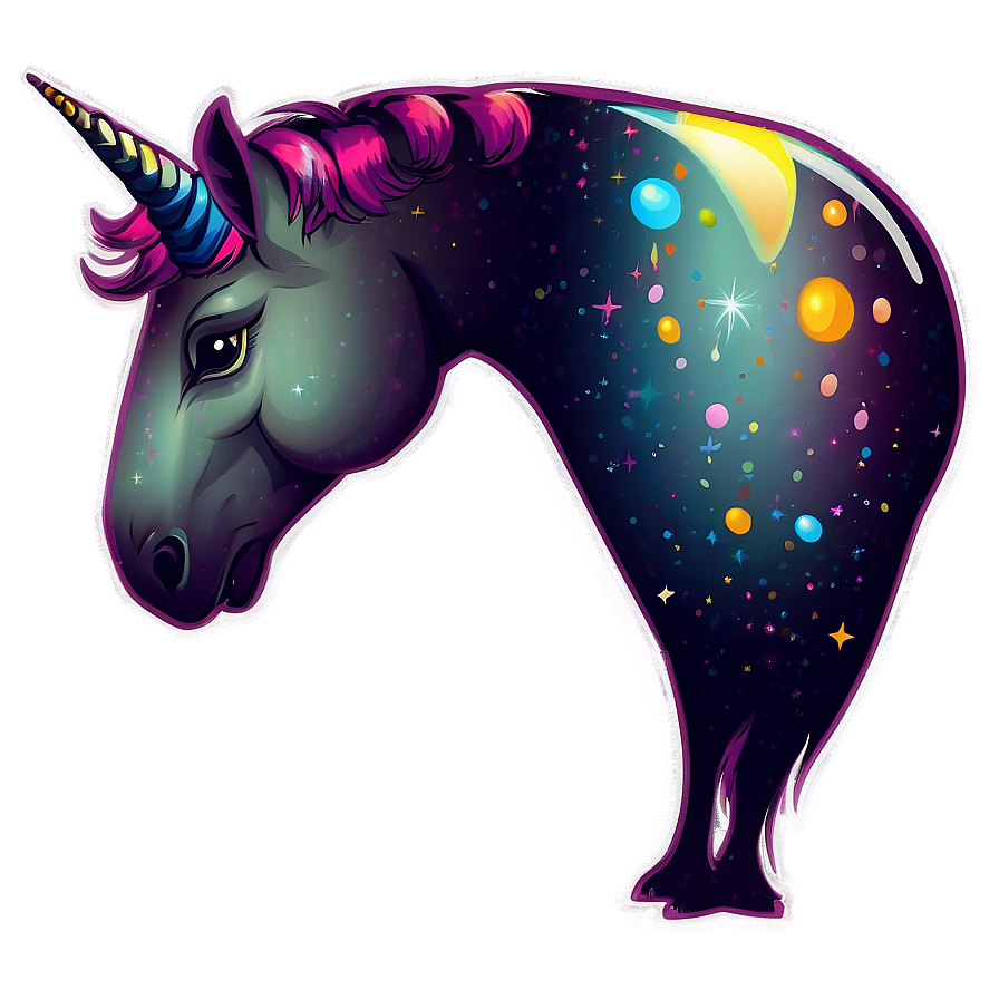 Dreamy Unicorn Clipart Png Fom59