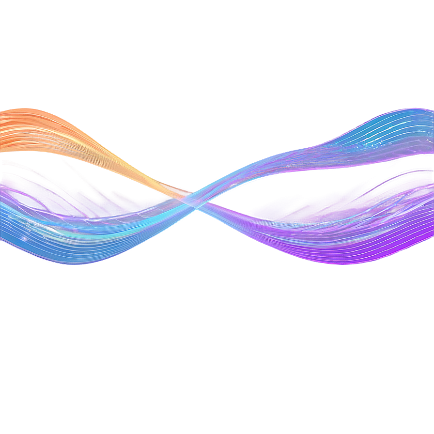 Dreamy Wavy Lines Scene Png Tcc73