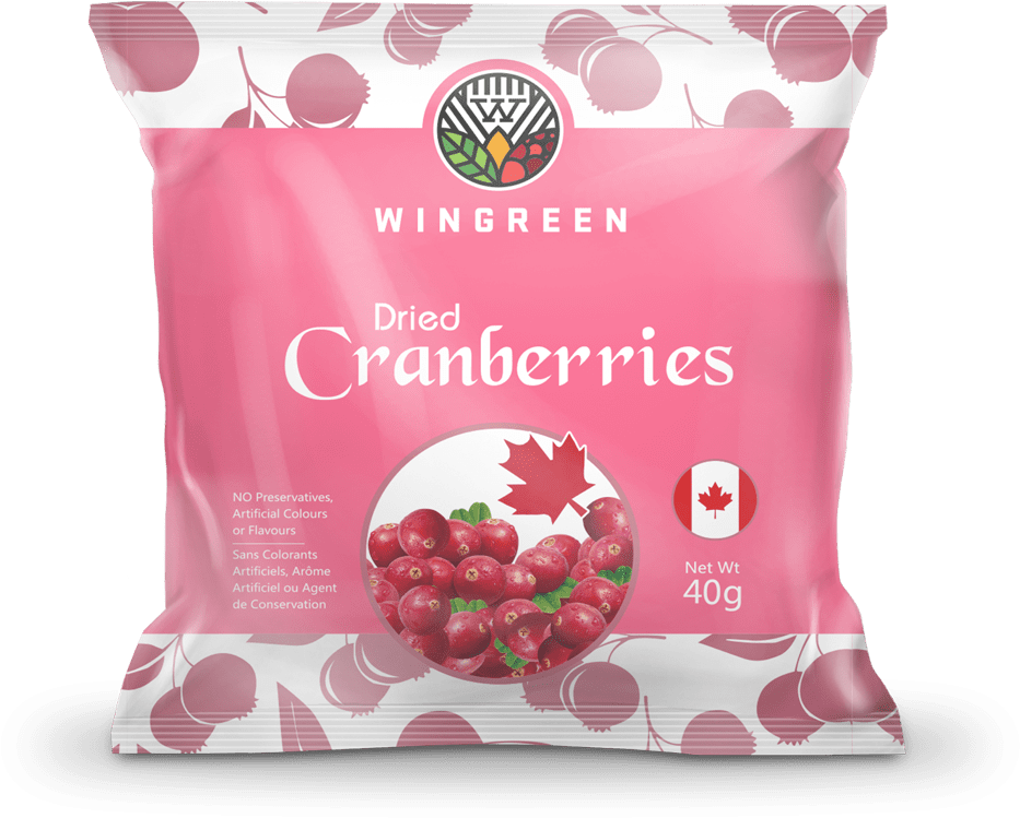 Dried Cranberries Package Design