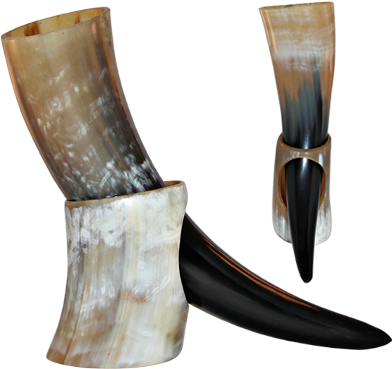 Drinking Horns Traditional Viking Style