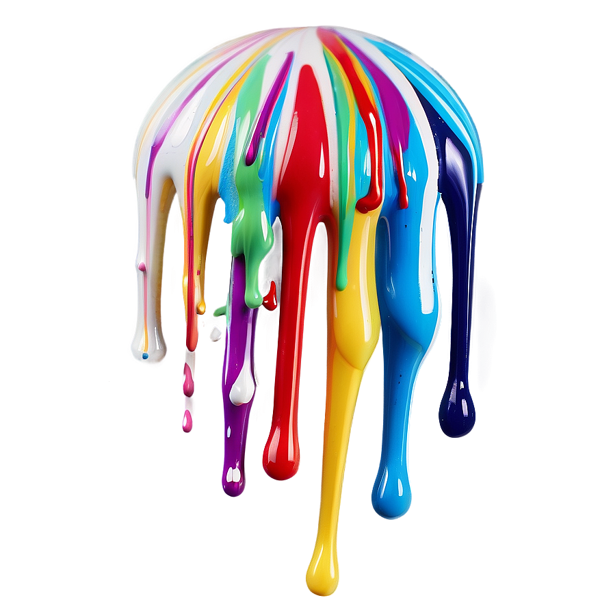Dripping Paint Stroke Png 65