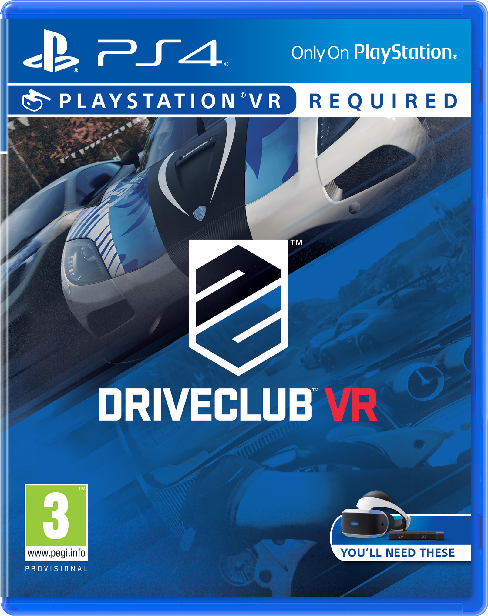 Drive Club V R P S4 Game Cover