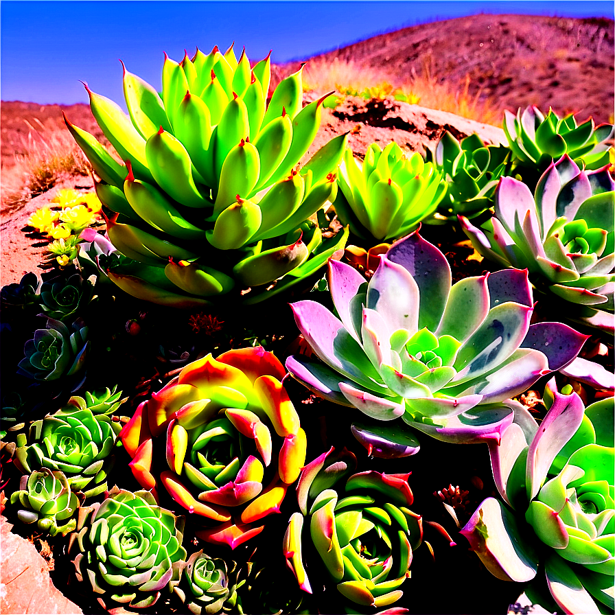 Drought Tolerant Succulents Png Meo78