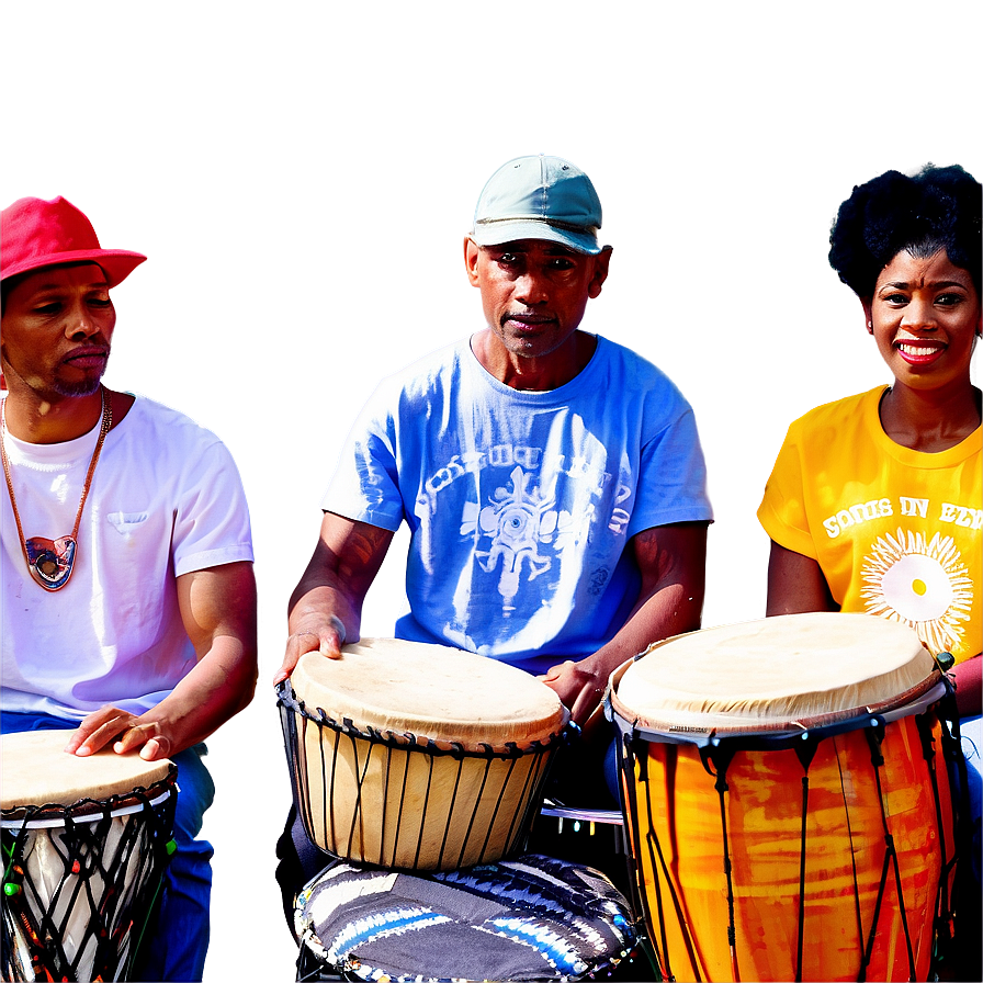 Drum Circle Group Png Tih