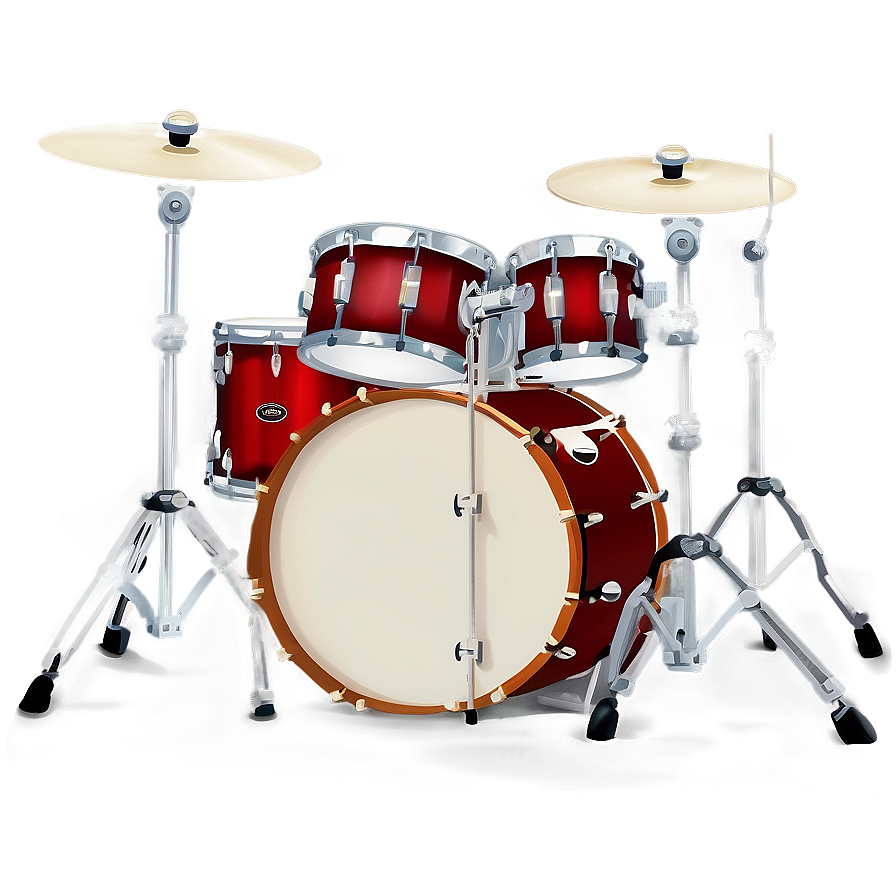 Drum Set Vintage Png 05242024