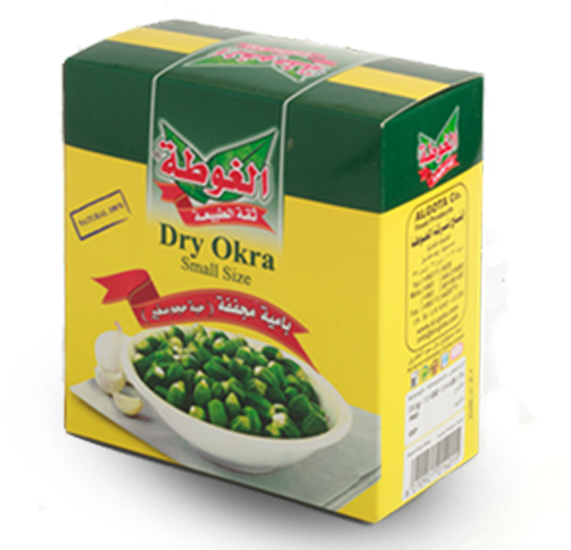 Dry Okra Package Small Size