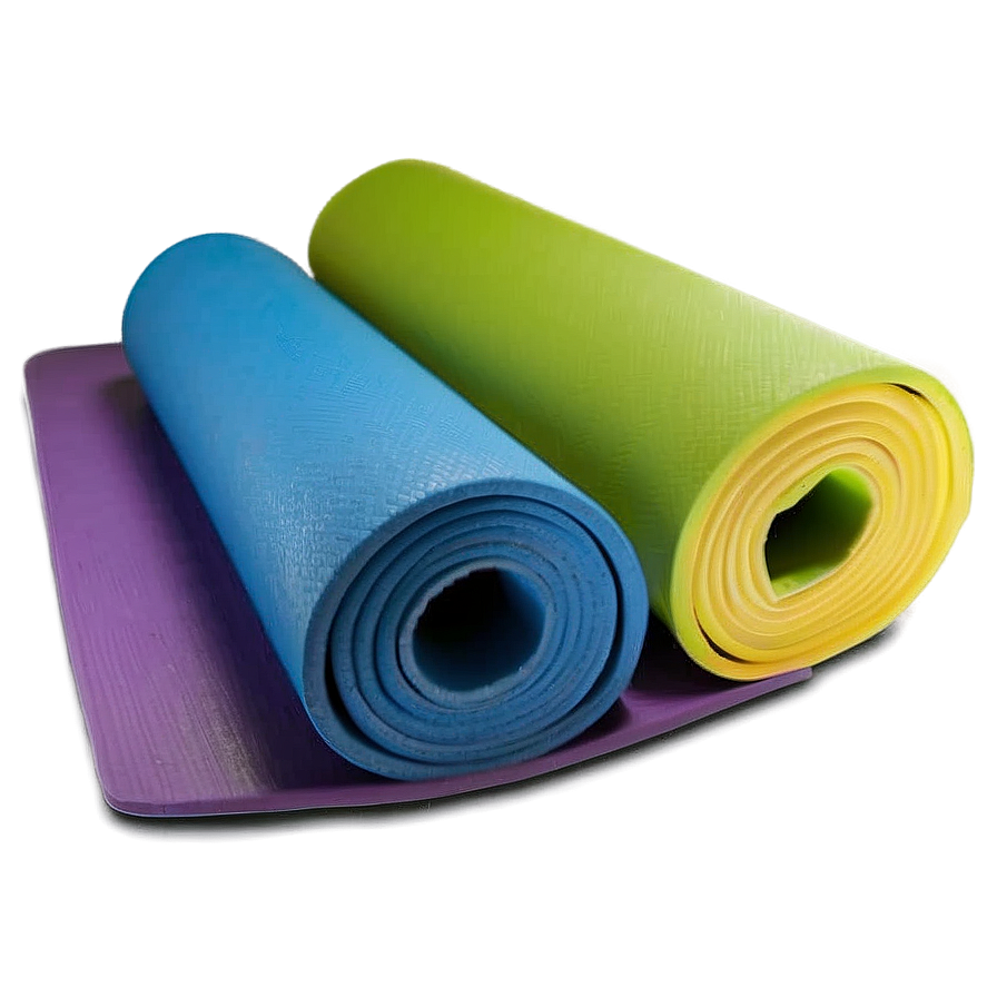 Dual-color Yoga Mat Png Feo