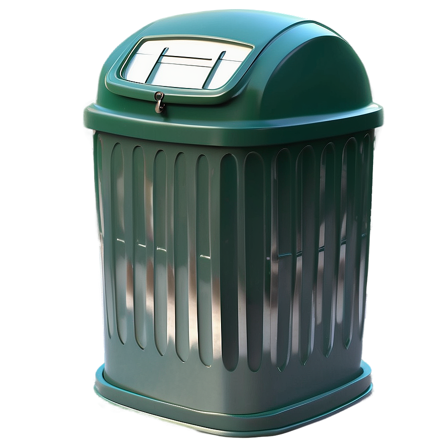 Dual Compartment Trash Bin Framework Png Gau